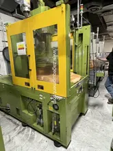 Nissei Used TNX50R5V Vertical Injection Molding Machine, Rotary Table, 53 US Ton, 1.66 oz., Yr 2010