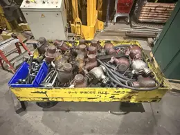 (4) 50 TON DUFF NORTON MODEL #5010-C RATCHET JACKS, 4.5” LIFT: YOBRO #24201