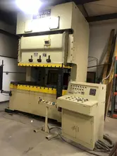 220 TON STAMTEC GAP FRAME DOUBLE CRANK PRESS: STOCK #73494
