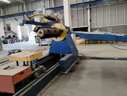 72" x .075" x 40,000# HERR VOSS MULTIBLANKING LINE w/PRECISION LEVELER