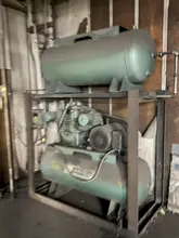 15 HP SPEEDAIRE MODEL #19-000069-0 DUPLEX AIR COMPRESSOR : YOBRO 26354
