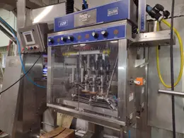 Pack West 120 Inline Capper with #7+2 Vertical Cap Elevator – Complete Automatic Bottle Capping System