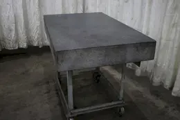 3' X 4' X 6"  DOALL GRANITE PLATE ON STAND: STOCK #75025