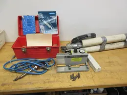 Laramy Products Thermoplastic Welder with Attachments and Plastic Welding Rod- Auction Item
