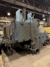 80" WIDE X 36" TALL X (4) 25HP WHEELBRATOR CONVEYOR TYPE SHOT BLASTING MACHINE. STOCK # 1086926