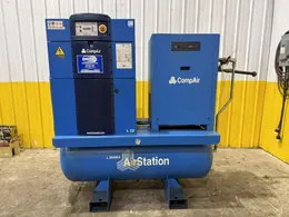 20 HP COMPAIR MODEL #LFR2A ROTARY SCREW AIR COMPRESSOR WITH DRYER: YOBRO #25816