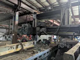 72" X 216" CINCINNATI HYPRO DOUBLE SIDED PLANER MILL. STOCK # 0988625