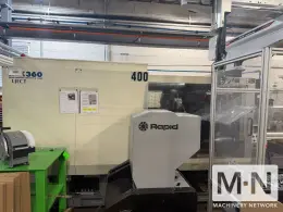 397 TON 26 OZ NISSEI MODEL NEX360IV-100LE ELECTRIC INJECTION MOLDING MACHINE MFG 2006