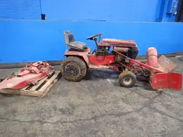 TORO LAWNMOWER W/ ATTACHMENTS
