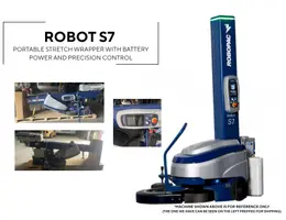 ROBOPAC Robot S7 w/ 110" Maximum Load Height Mast, R-Connect Remote Monitoring System, Blue Light Safety Beacon