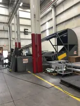 Coe Press Space Saver Coil Cradle Straightener Combination Uncoiler 20,000 Lbs.