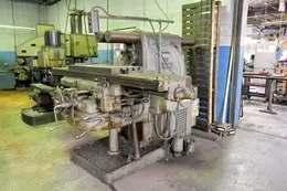 #4 KEARNEY &amp; TRECKER MILWAUKEE MODEL 4CK HORIZONTAL MILLING MACHINE: YOBRO #23955