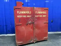 20” X 70” SHELVES/4 SHELVES FLAMMABLE CABINET