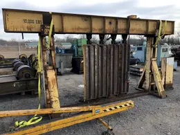10,000 LBS x 14' WALKER MAGNETIC SPREADER LIFTING BEAM SYSTEM WITH (4) WALKER MAGNETS : STOCK 13389