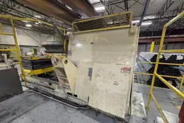 20,000 lbs. Coe Press Equipment Motorized Coil Reel Model #CPR-20048 with Load Car