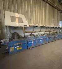 Koch KGT 16/9, 9 Block Steel Intermediate Wire Drawing Line (14713)