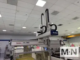 YUSHIN ROBOT MODEL YA-150DL DUAL ARM SERVO ROBOT MFG 2010