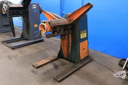 5,000 LB. COOPER-WEYMOUTH NON-MOTORIZED UNCOILER MODEL 5000-18P      Stock #14455