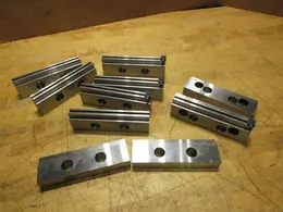 6" Vise Hard Jaws (10)- Auction Item