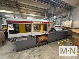 230 TON 14 OZ VAN DORN MODEL 230HT INJECTION MOLDING MACHINE  MFG 1995