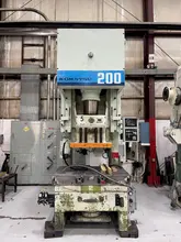 200 ton Komatsu Single Point Gap Press #OBS200-3, New 1990