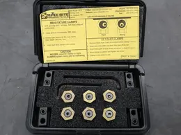Mitee-Bite 1/2" Tee-Slot Clamp Set with Case- Auction Item