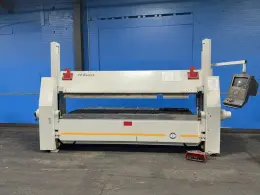 RAS REINHARDT MASCHINENBAU GMBH 63”X126” / 0.158” MAX MATERIAL THICKNESS CNC FOLDER  -  74.30
