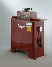 20 Ga., New Flagler Pittsburgh Machine w/ Flange Follower Attachment