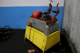 4" RIDGID MODEL #444 PIPE &amp; BOLT THREADER: STOCK 76018