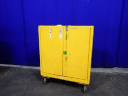 JUSTRITE 43" X 18" X 45" FLAMMABLE CABINET