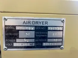HE SYSTEM TECHNOLOGIES MDL #HD-15A COMPRESSED AIR DRYER: STOCK #76637