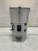 New AEC Drying Hopper, WH75, Approx. 75 lb Capacity, Insulated, Stainless Steel