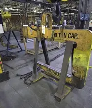 10 TON CALDWELL COIL HOOK &amp; RACK. STOCK # 0436026