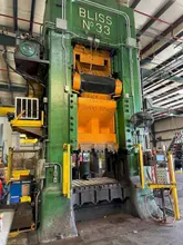 4000 TON BLISS NO. 33 KNUCKLE JOINT PRESS. STOCK # 0682824