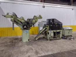 18” X .175”  X 8,000 LBS CWP MODEL #SFAC4-20 SPACE-SAVER AUTOMATIC DOUBLE END SERVO COIL FEED LINE: STOCK #22215