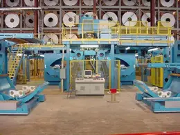 72" x 0.015" x 40,000lb Kampf Aluminum Slitting Line