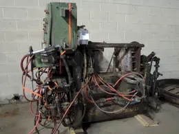 B AND P MODEL SF6CA SHELL CORE MACHINE With A&amp;B  Micro Logix 1000 controls