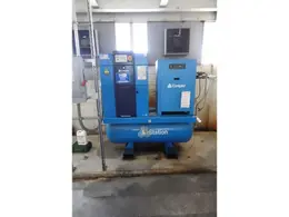 20 HP COMPAIR MODEL #LFR2A ROTARY SCREW AIR COMPRESSOR WITH DRYER: YOBRO #25816