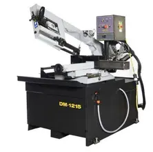 12" Round, New HydMech Double Miter Horizontal Band Saw Model DM-12/15