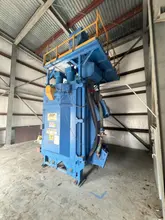 60" x 60" BCP MODEL #A4-9479 SPINNER HANGER SHOT BLAST MACHINE, NEW 1999: YOBRO #26149