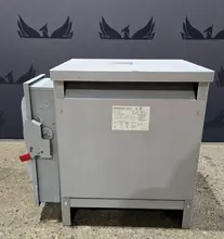 DONGAN 63-2140SH 230V 40KVA TRANSFORMER WITH DISCONNECT SWITCH USED