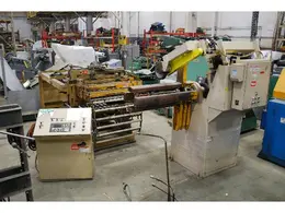 ROWE Motorized Coil Reel Uncoiler 7,500 lb. x 40" Wide