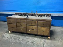 25” X 96” WORKBENCH W/ TOOLING