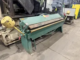 8' X 14 GAUGE NATIONAL MODEL #U6-9614 BOX &amp; PAN FINGER BRAKE: YOBRO #25800