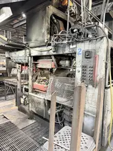 Hunter model hmp 20 deep flask automatic molding machine s/n A77A703, std., 20 x 24 with  feed belt