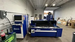 3,000 Watt Eagle EV-30 Fiber Maxphotonics Laser Cutting Machine, 2026 – New Never Put to Power, 5′ x 10′ table, Ready to Ship!