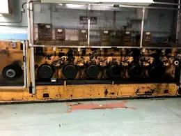 6 BLOCK MACBEE MODEL 6HFME WIRE DRAWING MACHINE Stock # 14195