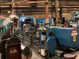 23.58" (600MM) / 17.68" (450MM) X 216" (5500MM) HERKULES WS600/450 X 5500 CNC ROLL GRINDER