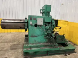 15,000 LB X 36” SECO POWERED UNCOILER COIL REEL, ON TRAVERSING BASE: STOCK #22957