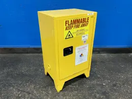 EAGLE 12 GALLONS FLAMMABLE LIQUID STORAGE CABINET  -  1925LEGS